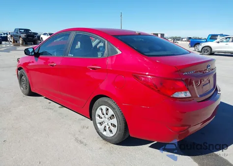 2016 Hyundai Accent Se z USA, uszkodzony, nr VIN KMHCT4AE4GU991174